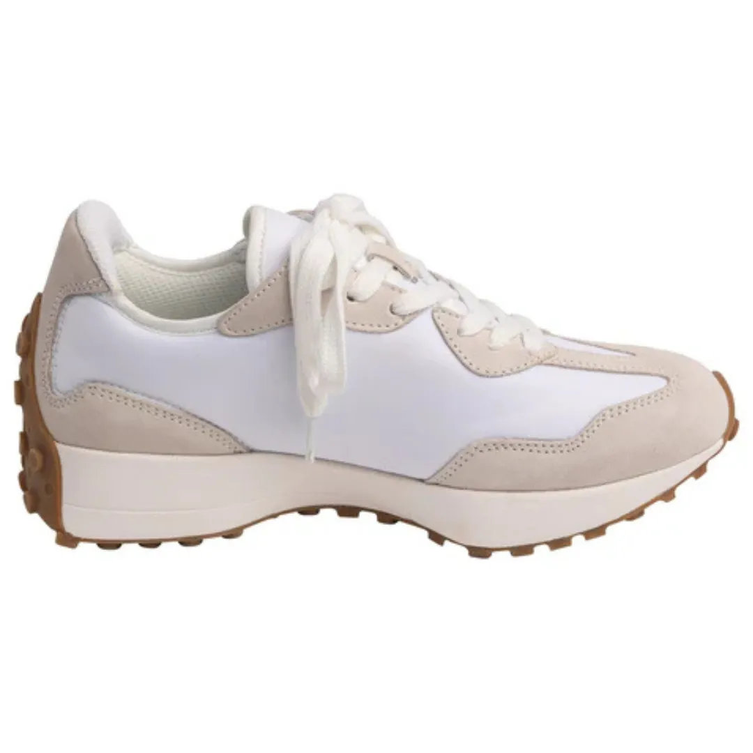 Online Exclusive | Lace Up Running Sneakers in White