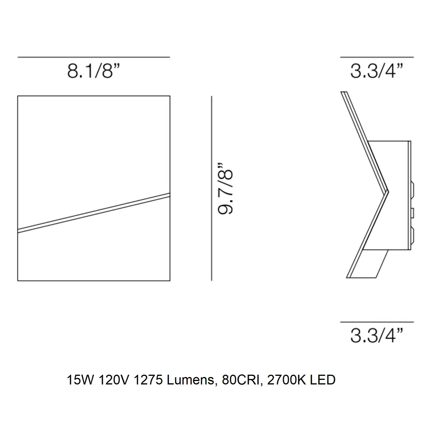 Piu Wall Sconce