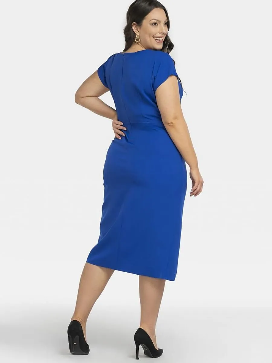 Plus size dress model 196875 Karko