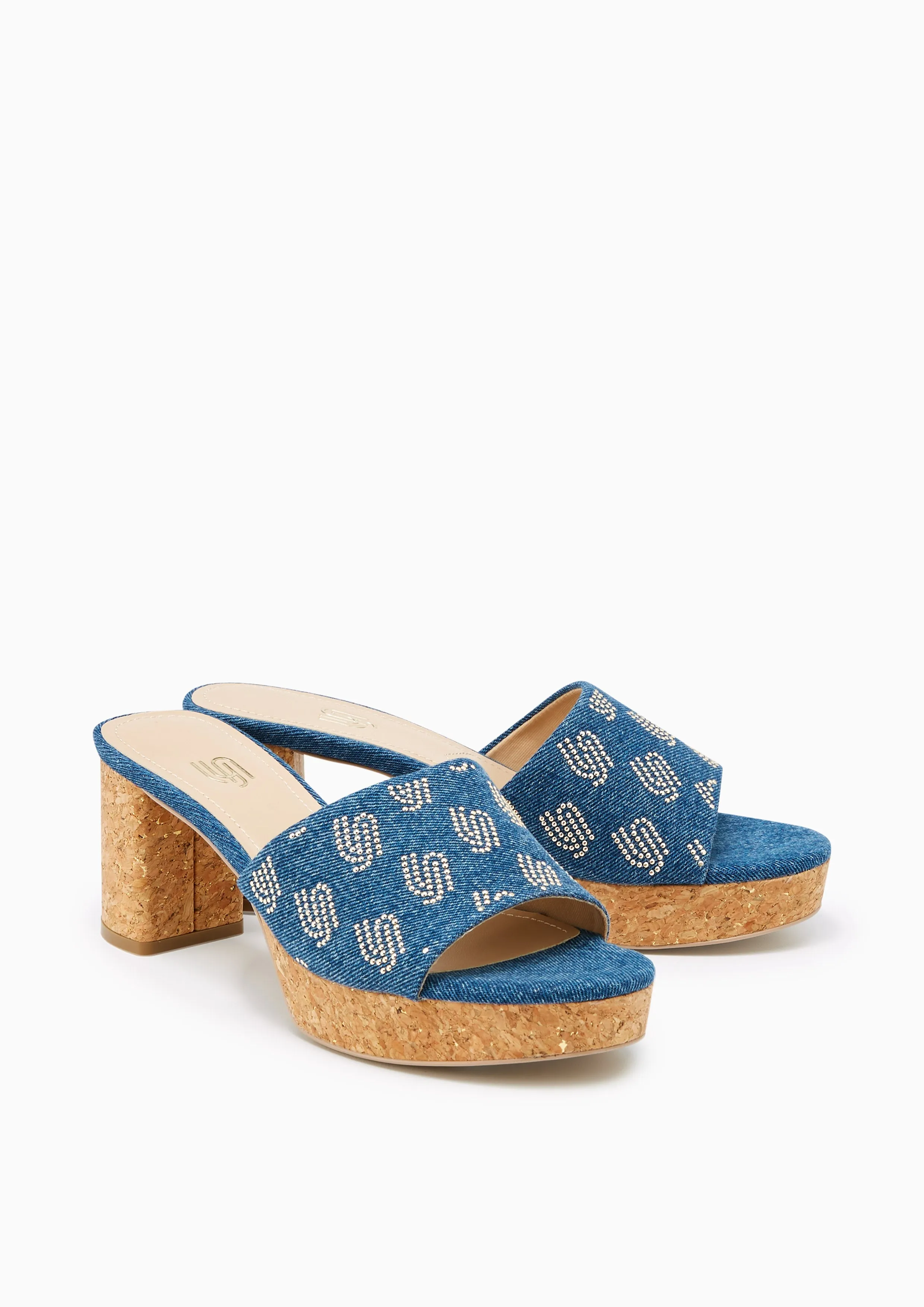 Prive Infinite Platform Heels - Blue