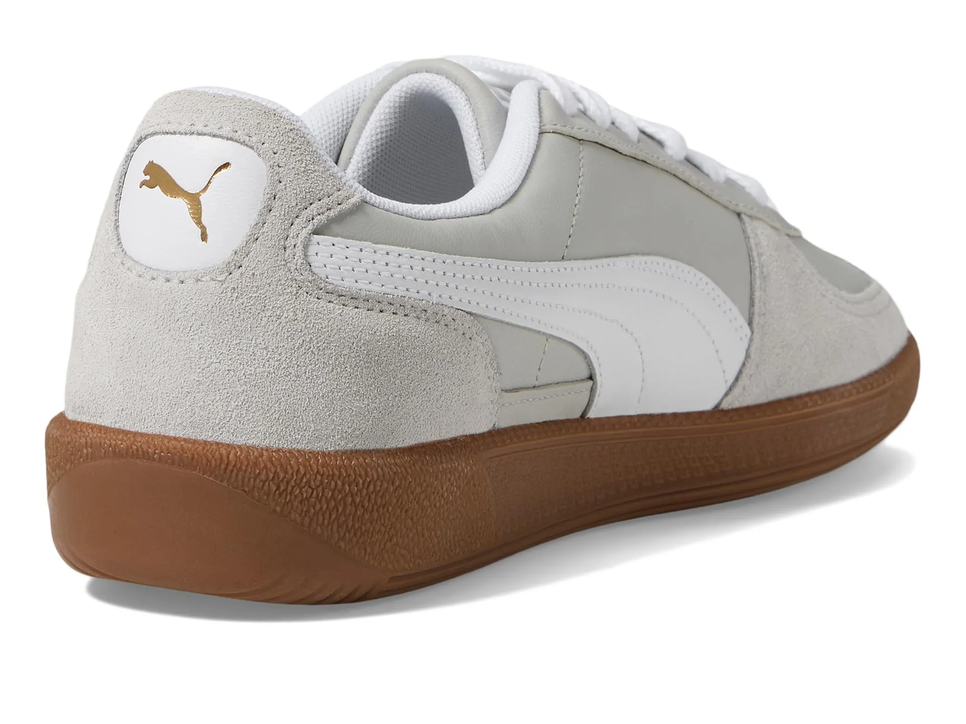 PUMA Men's Palermo Ingredients Sneaker, White/Cool Light Gray Gold