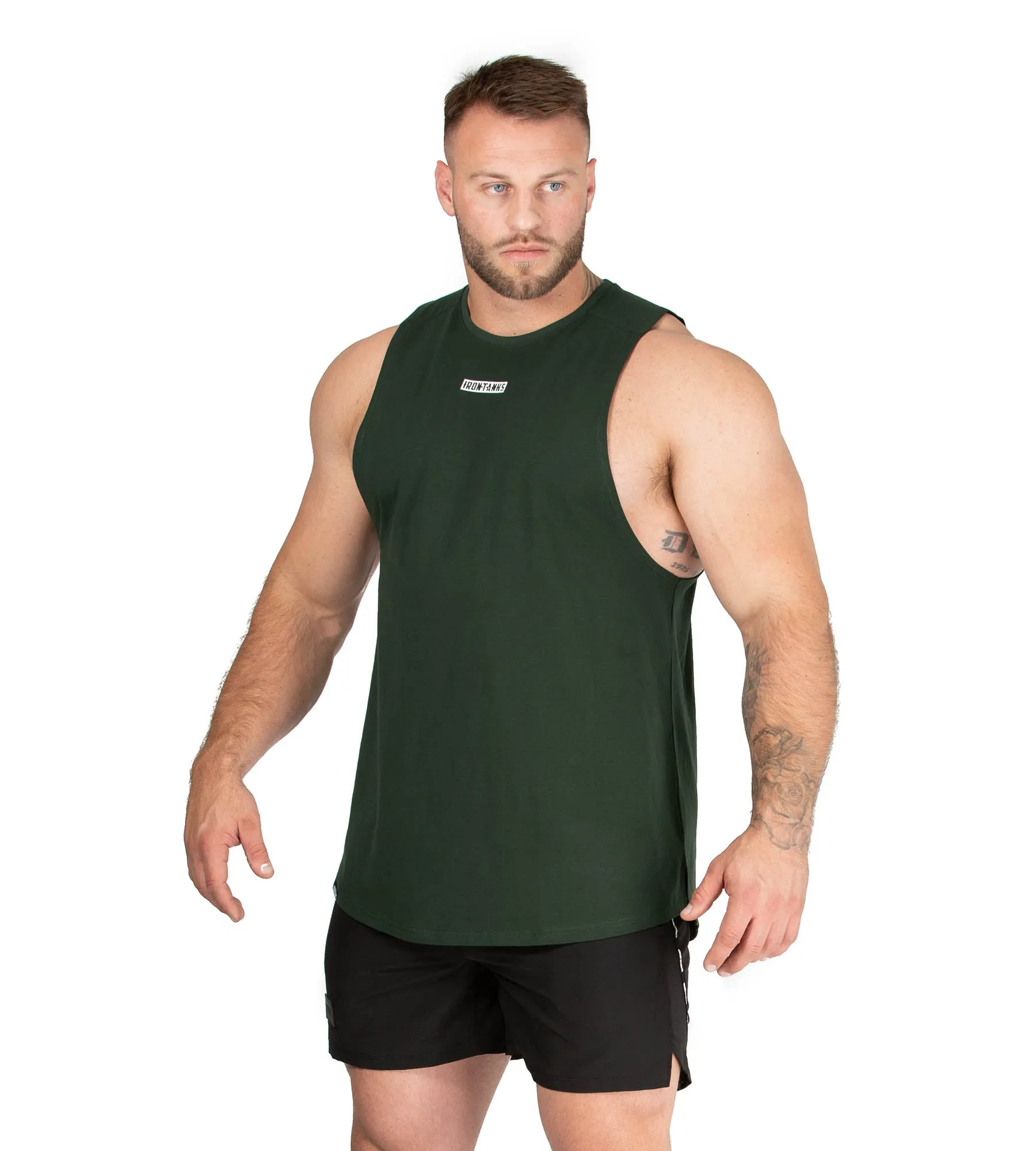 Raider Muscle Tank - Guerrilla Green