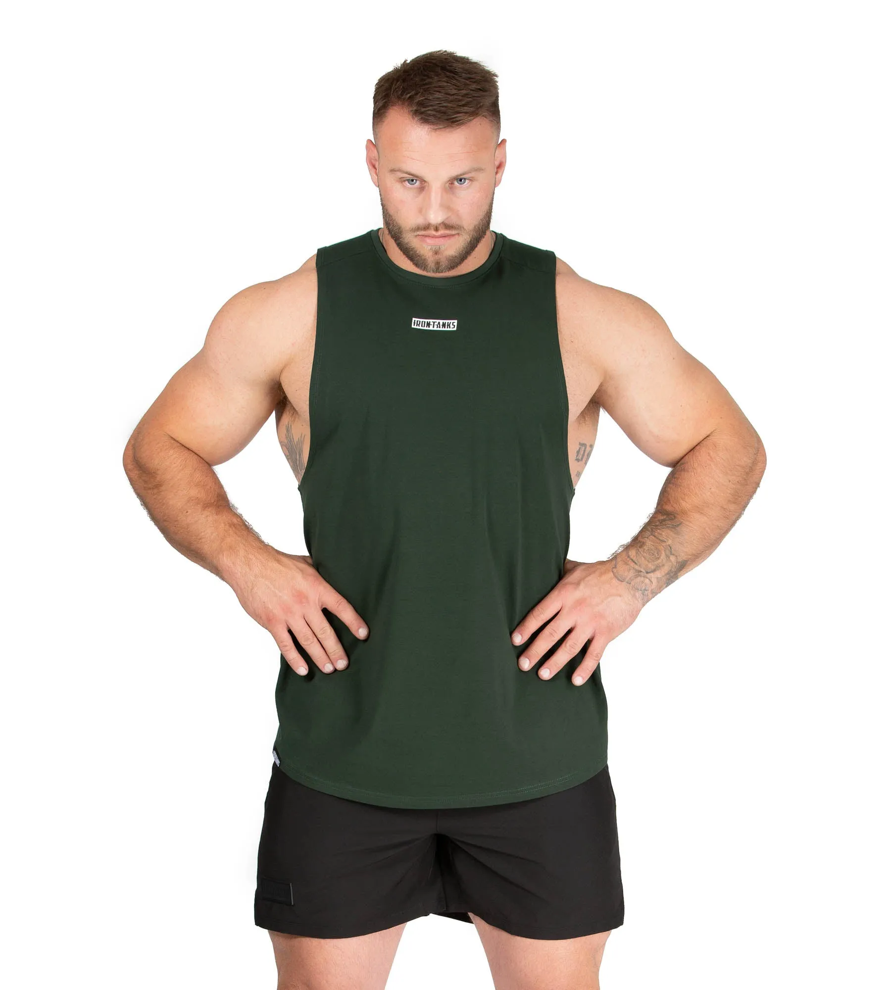 Raider Muscle Tank - Guerrilla Green