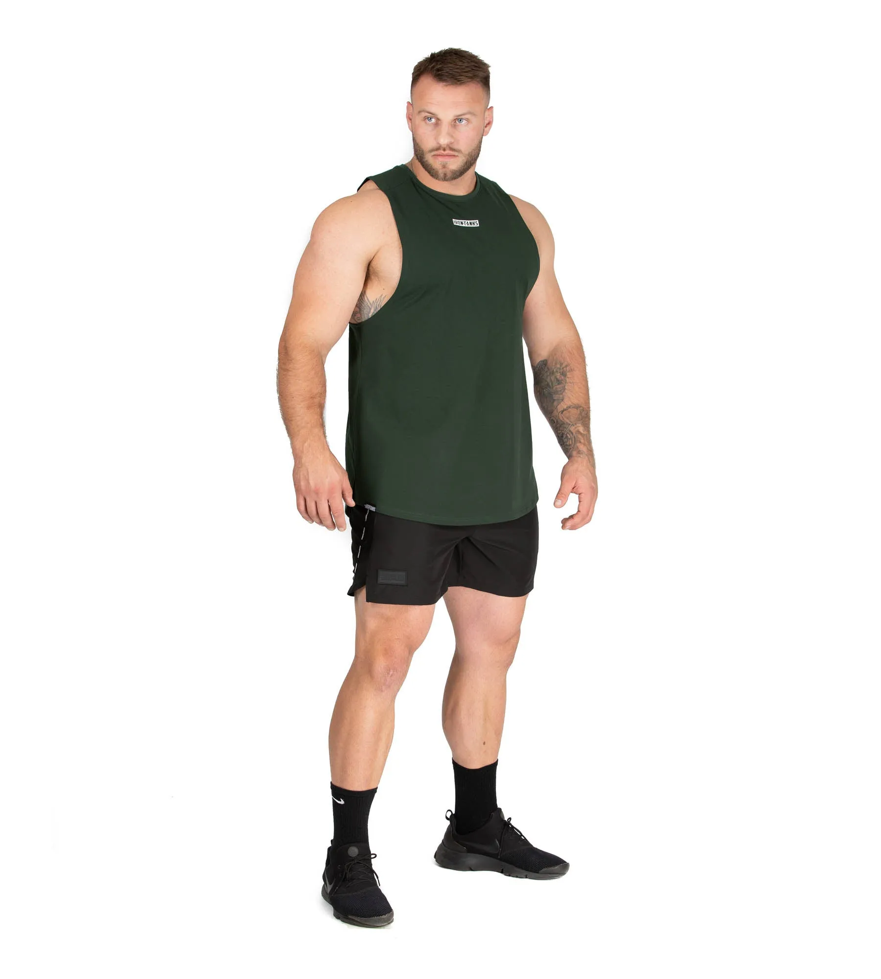 Raider Muscle Tank - Guerrilla Green