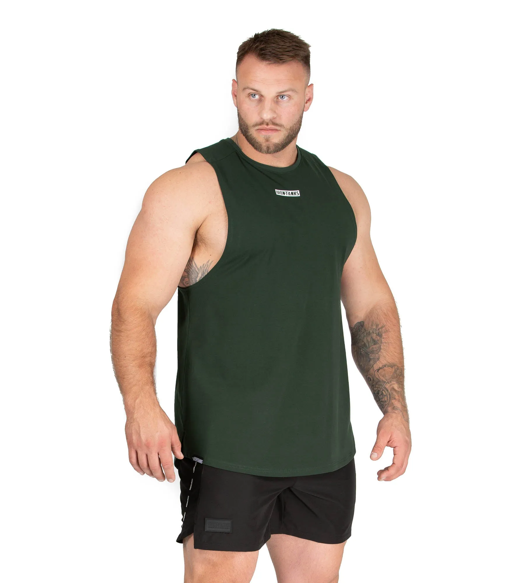 Raider Muscle Tank - Guerrilla Green