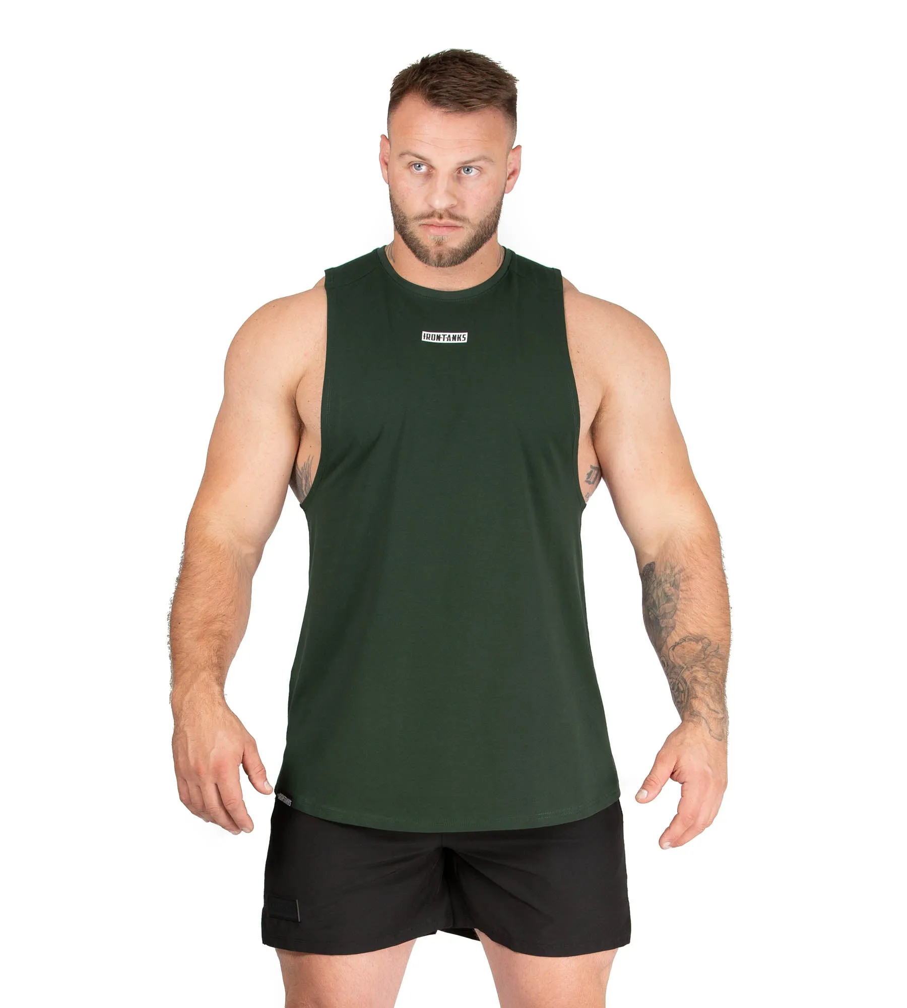 Raider Muscle Tank - Guerrilla Green