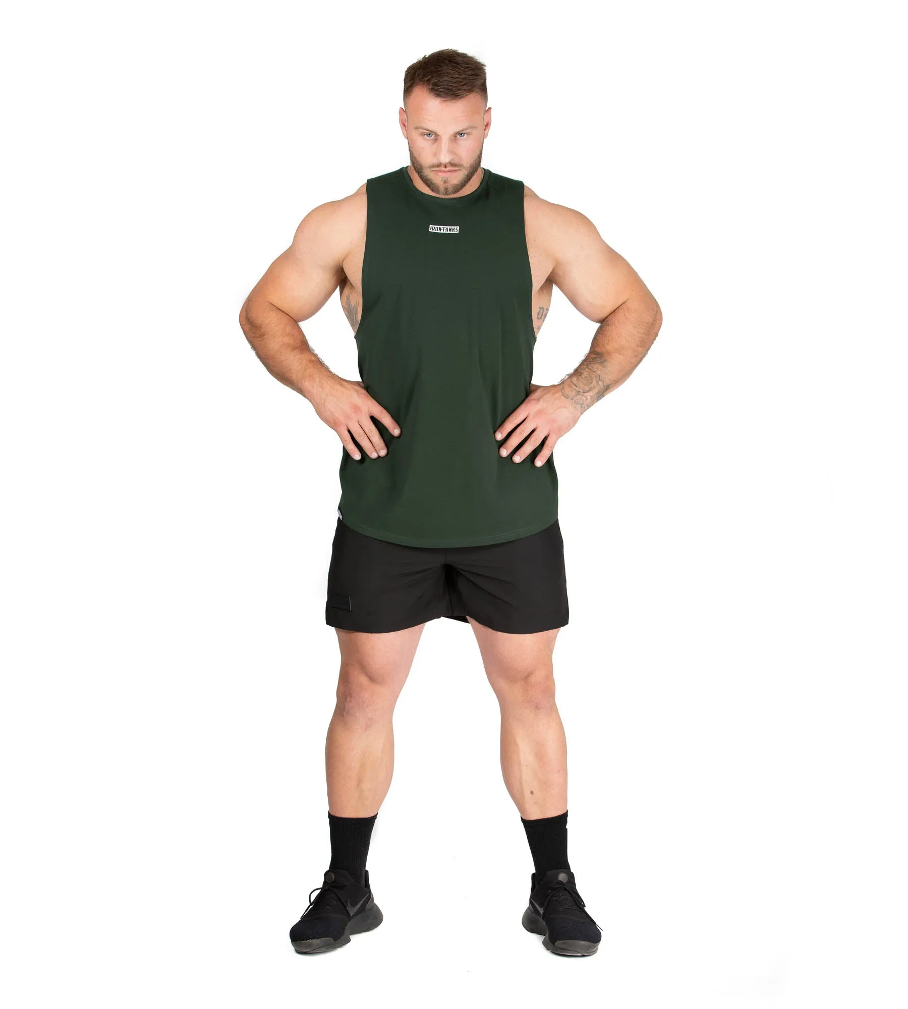 Raider Muscle Tank - Guerrilla Green