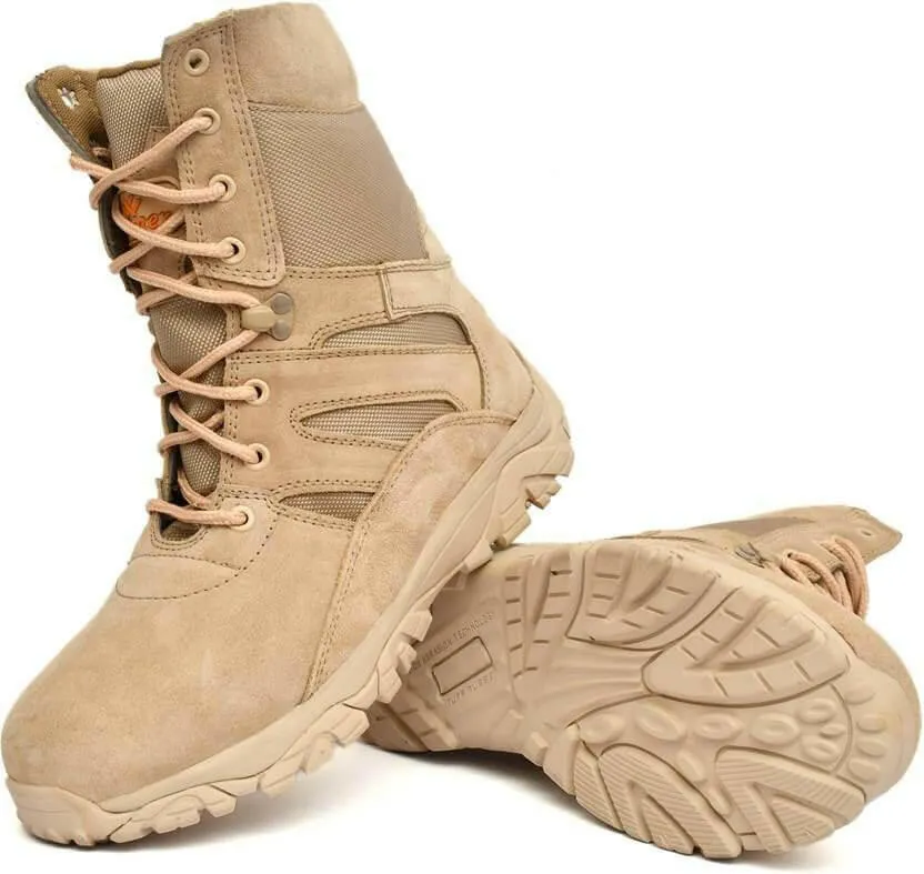 Rapid Response Army & Tactical boot side zip Genuine Leather Light