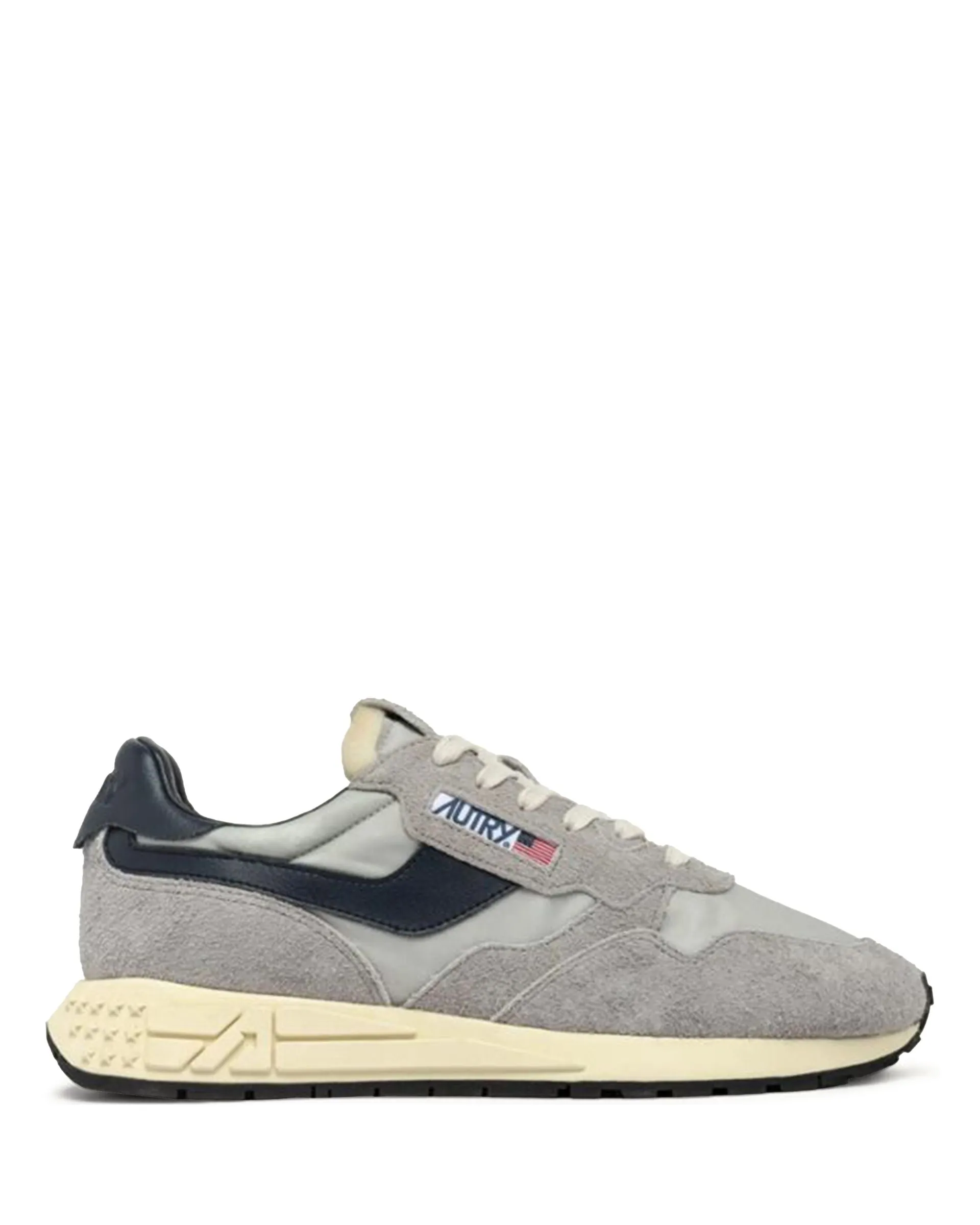 Reelwind Low Man Grey Suede/Nylon