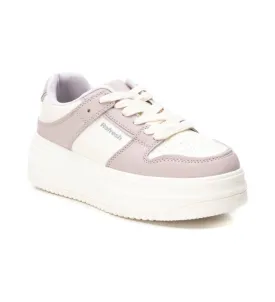 Refresh 171918 Lilac Womens Chunky Lace Up Trainers