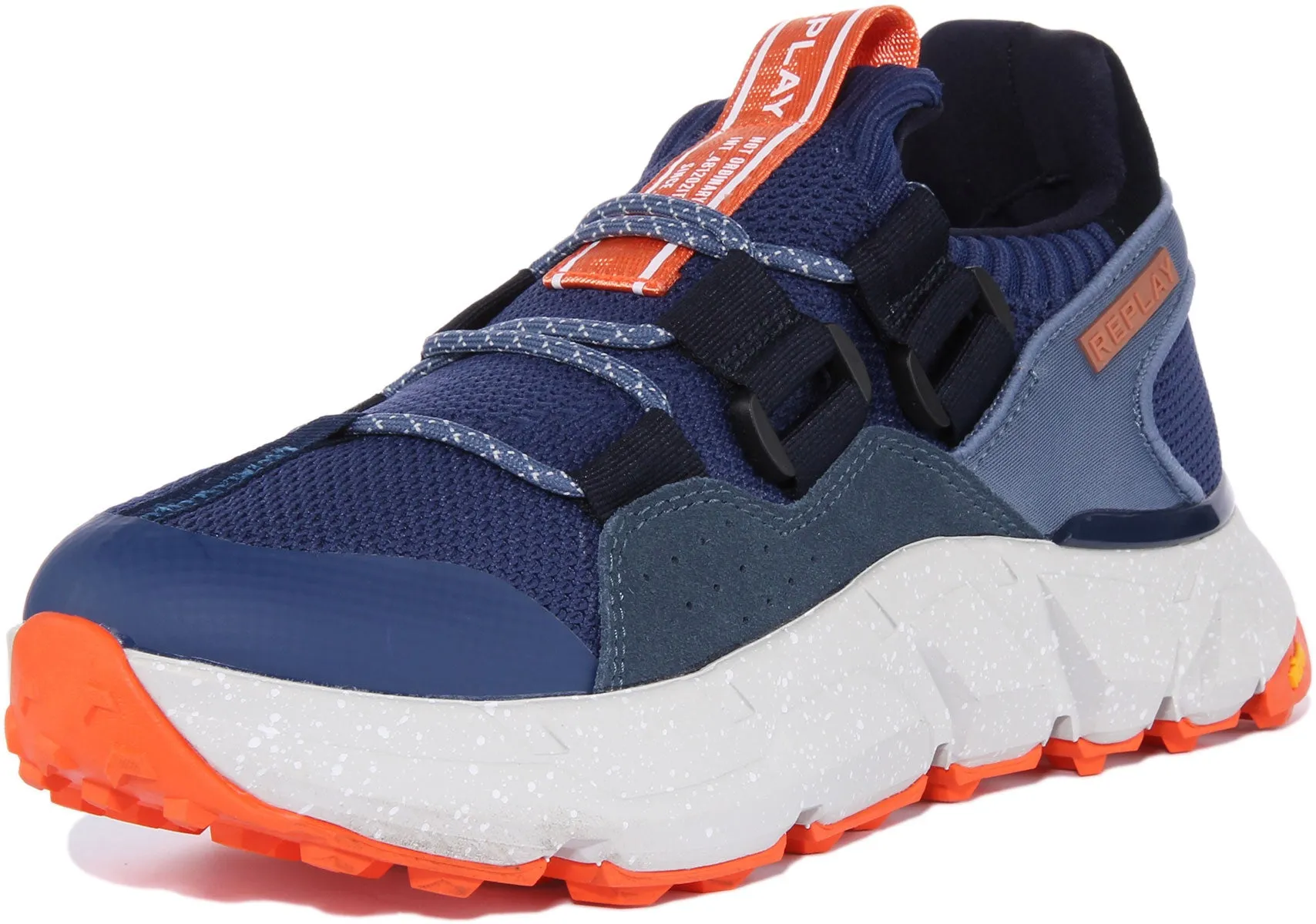 Replay Split Air In Navy For Men