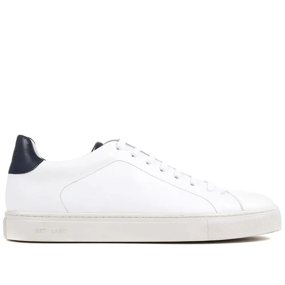 Singapore Leather Lace-Up Trainers - SINGAPORE / 322 065