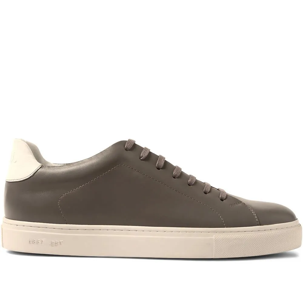 Singapore Leather Lace-Up Trainers - SINGAPORE / 322 065