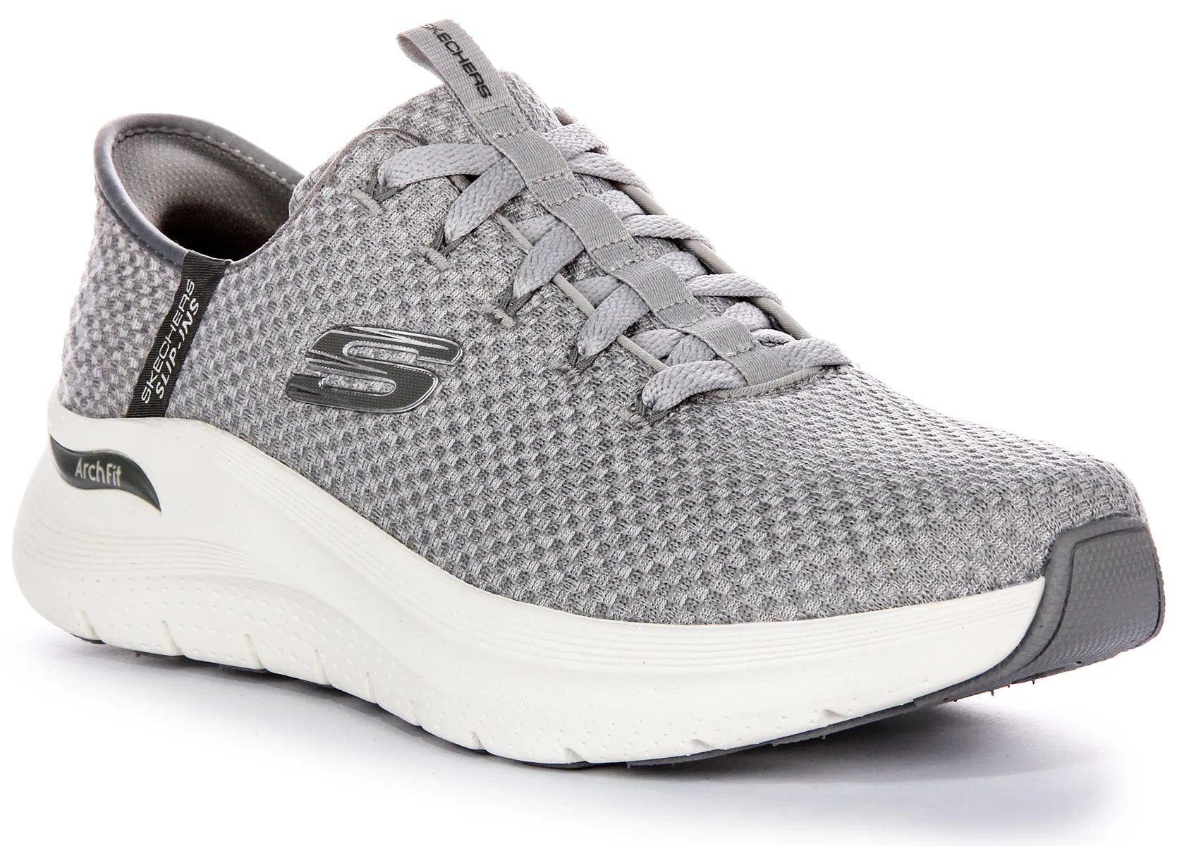 Skechers Arch Fit 2.0 Slip Ins In Grey For Men