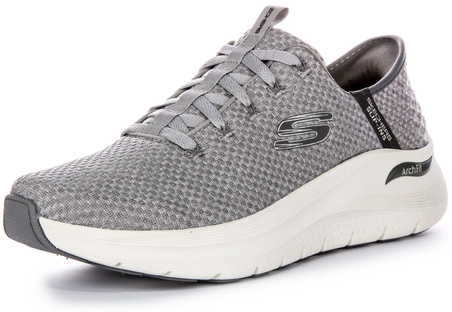 Skechers Arch Fit 2.0 Slip Ins In Grey For Men