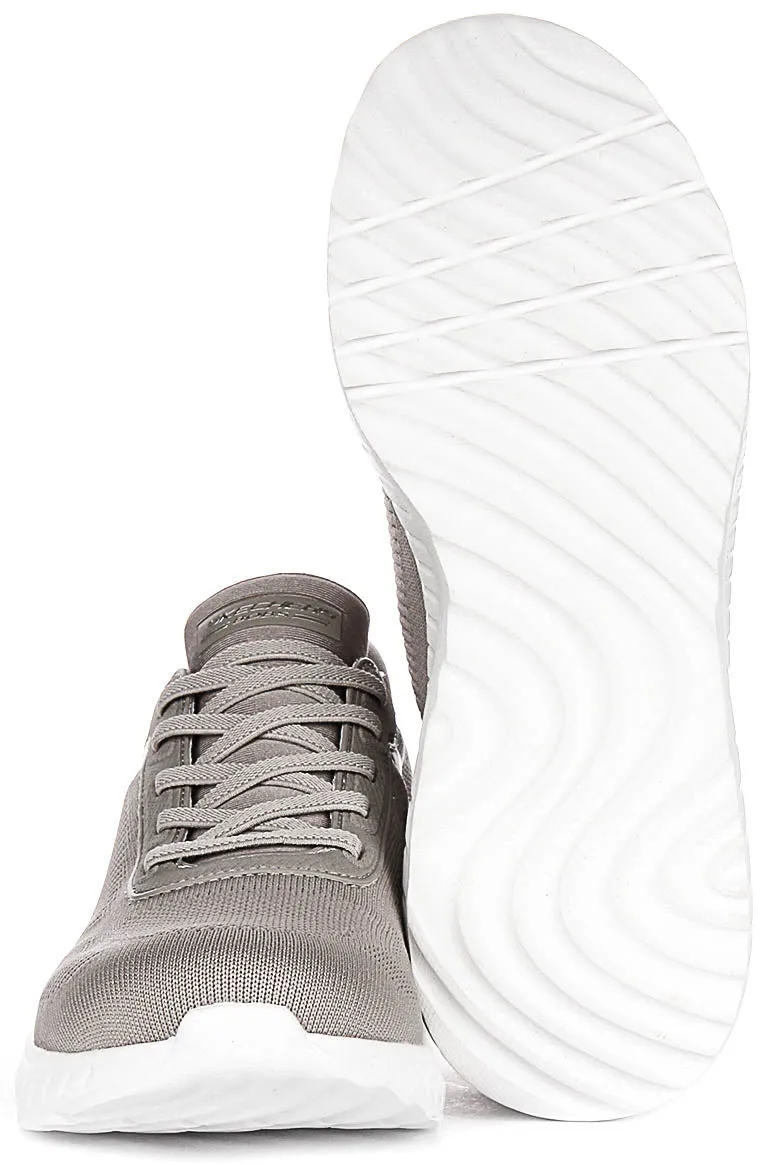 Skechers Bobs Sport Squad In Taupe For Women