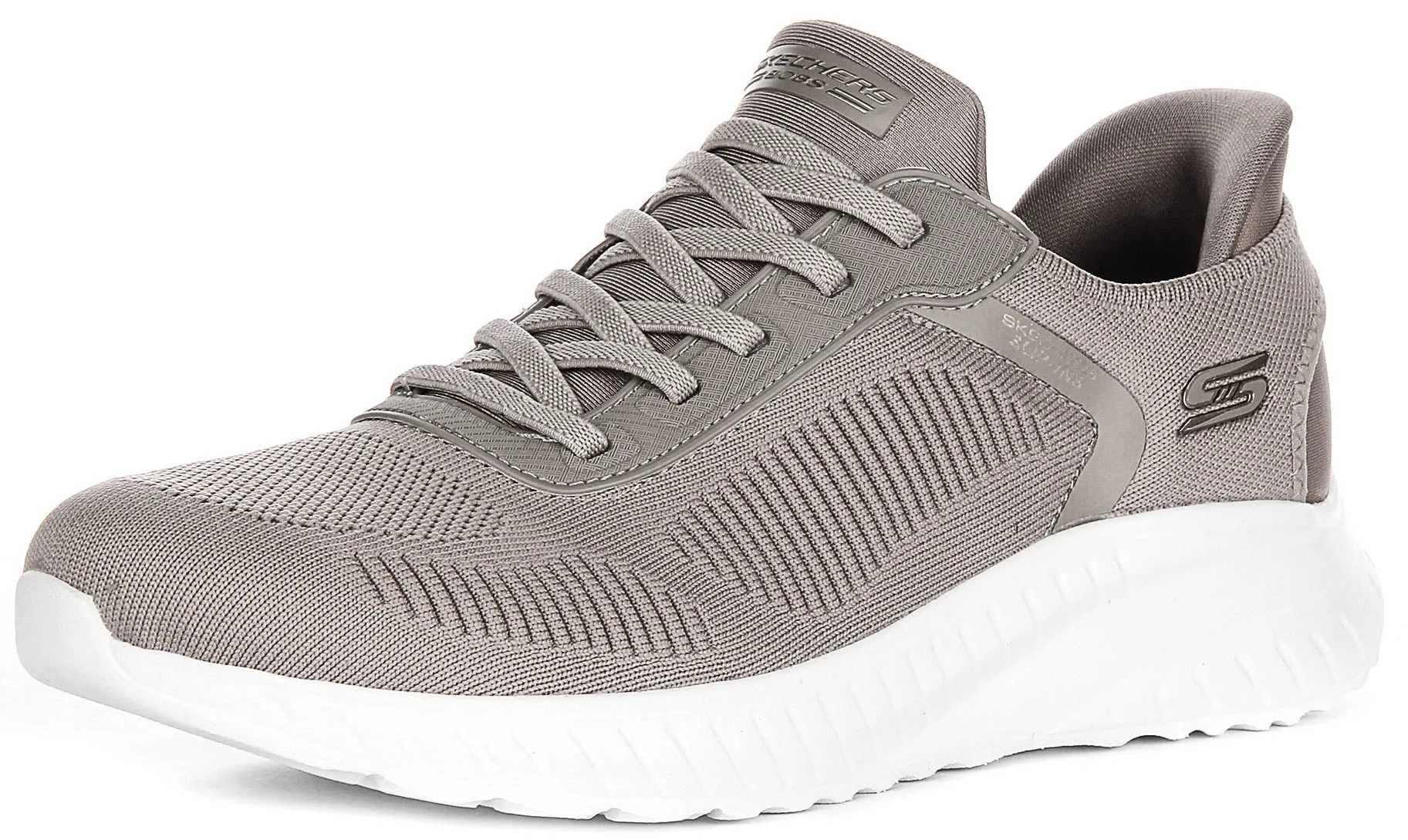 Skechers Bobs Sport Squad In Taupe For Women