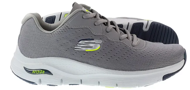 Skechers Trainers Mens Arch Fit Infinity Cool Grey