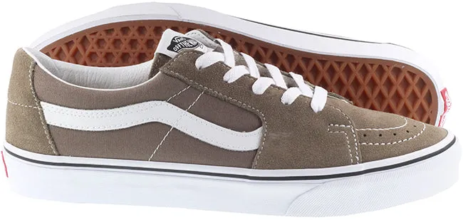 Vans Trainers Mens SK8 Low Walnut True White