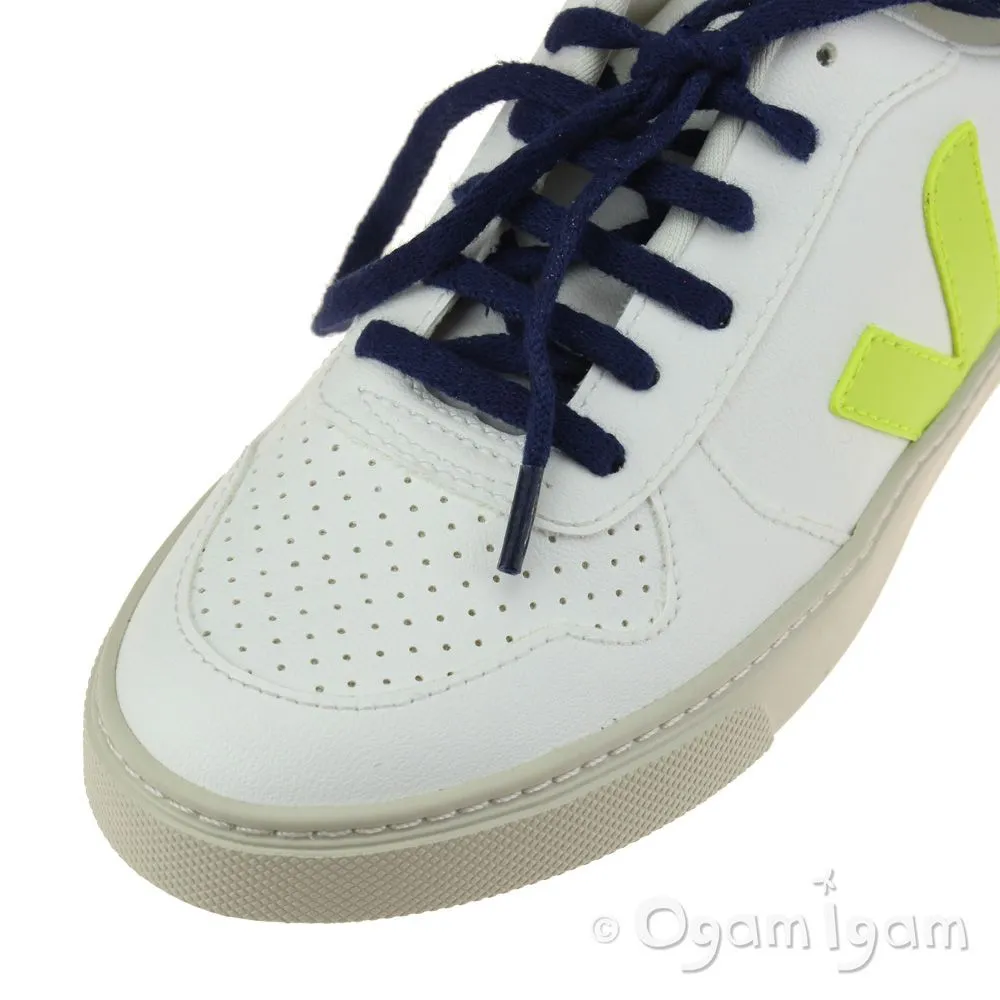 Veja V-10 Lace Boys Girls White Fluo Orange Trainer