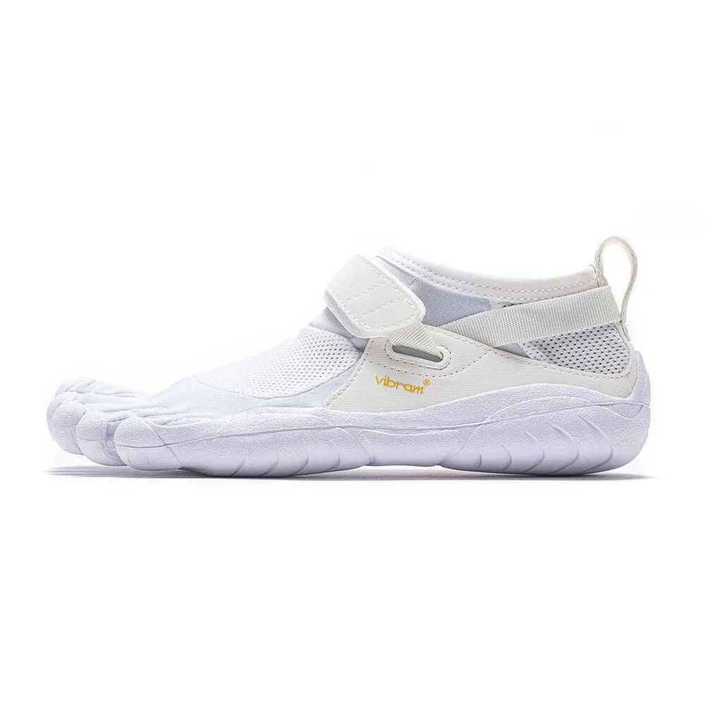 Vibram KSO Vintage Womens Waterproof Trainers Five Finger Gym Footwear - White