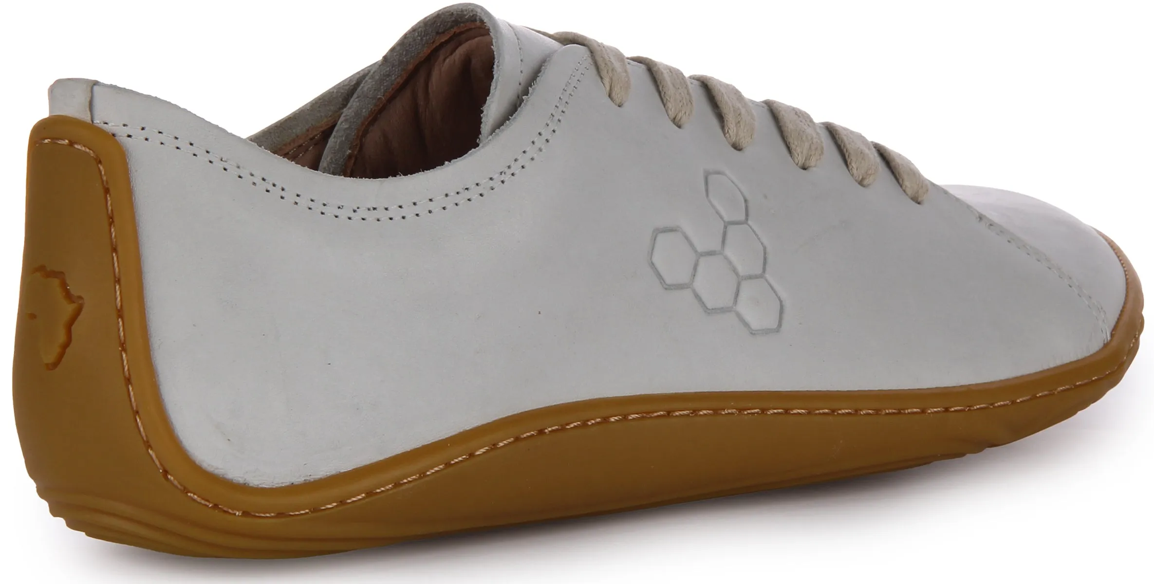 Vivobarefoot Addis In White Grey For Men