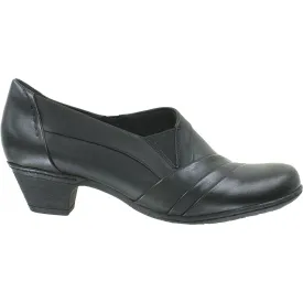 Women's Rockport Cobb Hill Abbott Slip-On Black Leather