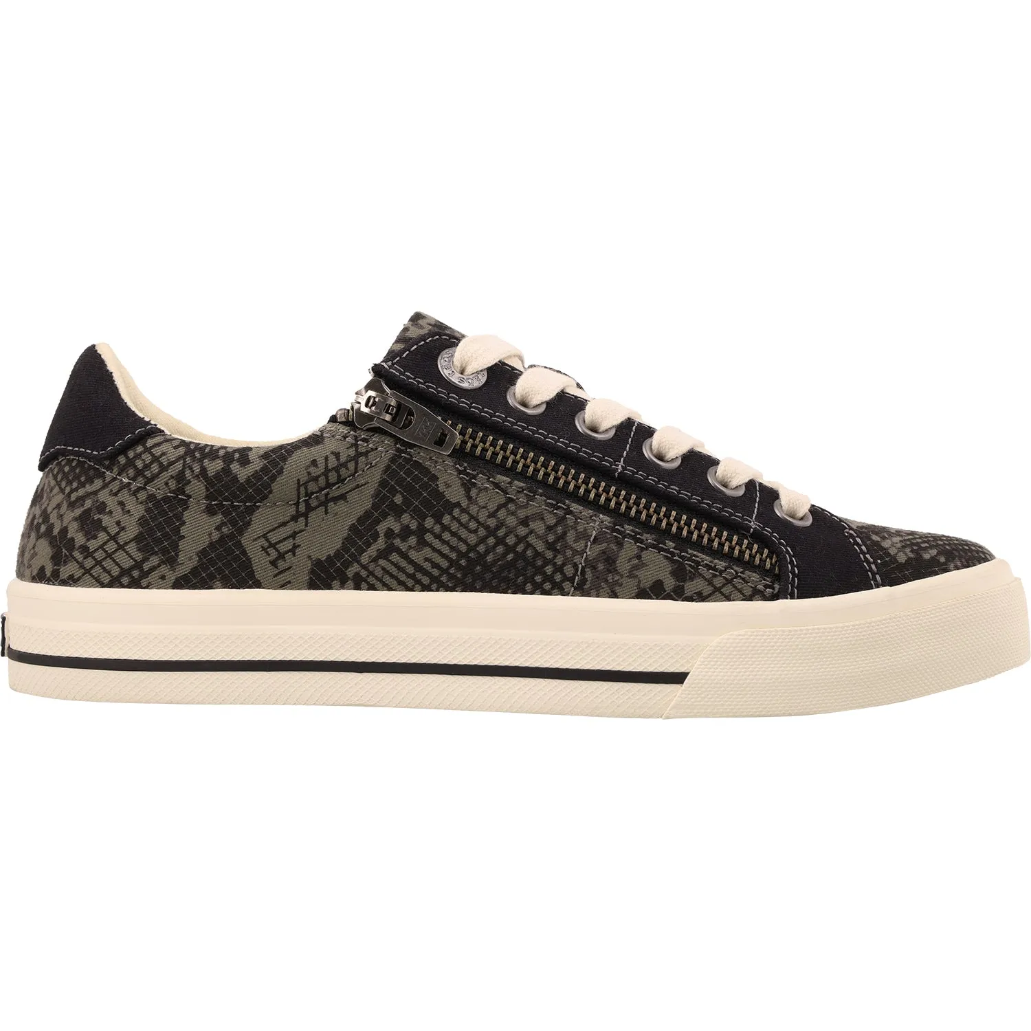 Women's Taos Z Soul Olive Snake Canvas