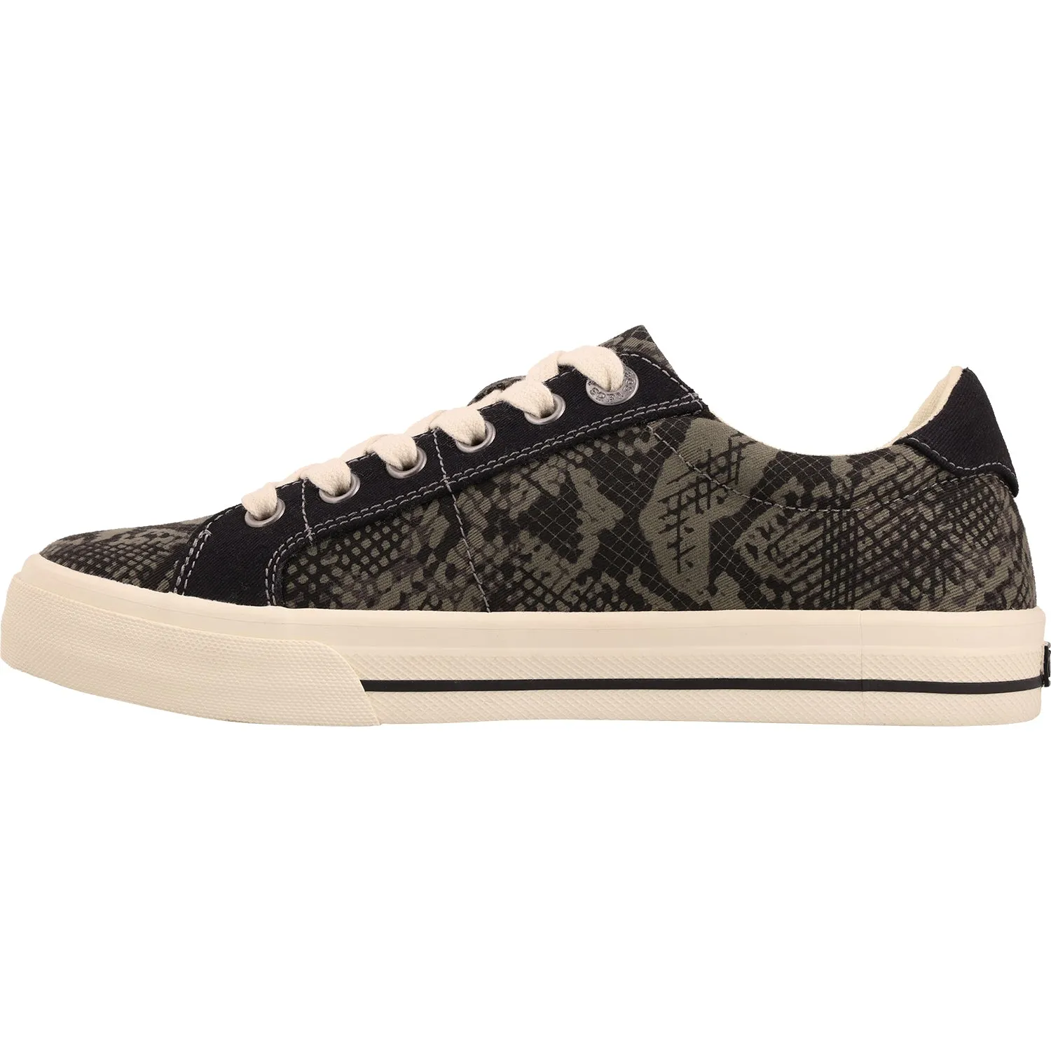 Women's Taos Z Soul Olive Snake Canvas