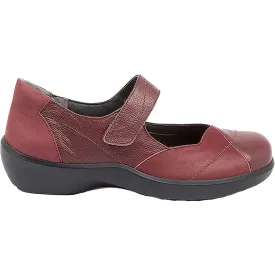 Women's Ziera Ariel Dark Red Leather